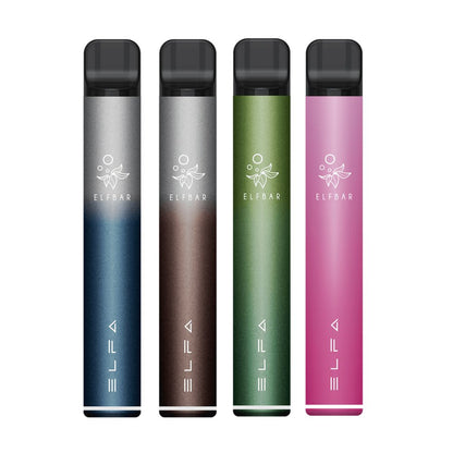 Elf Bar Elfa Pro Prefilled Pod Starter Kit Box of 10-Aurora Green-vapeukwholesale