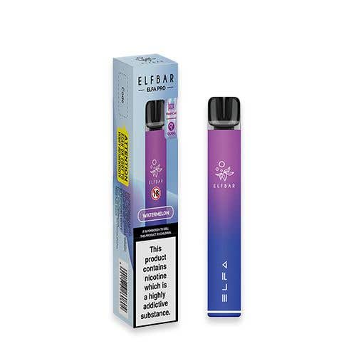 Elf Bar Elfa Pro Prefilled Pod Starter Kit Box of 10-Aurora Purple-vapeukwholesale